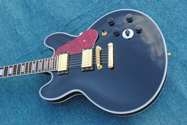 

china oem factory new brand blue flame customs electric guitar