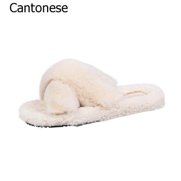 

sandals women shoes cute young girl style flat causal winter warm, Black