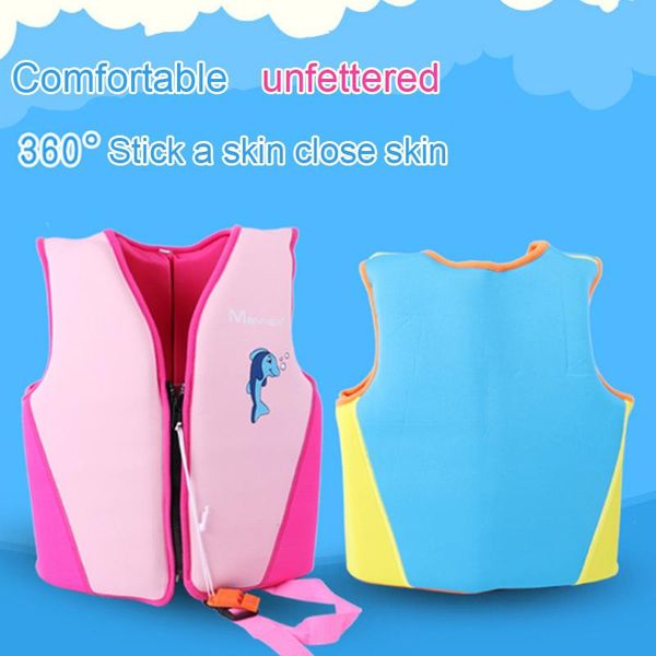 

children's buoyancy vest lifejacket swimming back heart snorkeling vest