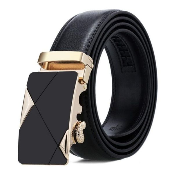 

belts fralu brand belt male designer automatic buckle cowhide leather men 110cm-150cm luxury for ceinture homme, Black;brown