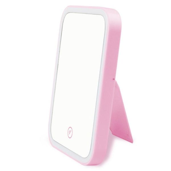 

compact mirrors makeup mirror with lights travel vanity touchscreen switch portable for cosmetic sswell