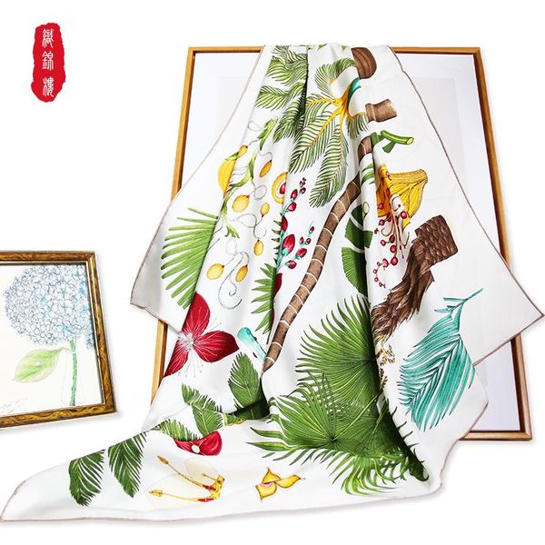 

scarves fashion silk air-conditioning centers around hangzhou in the fall and winter of mulberry, Blue;gray