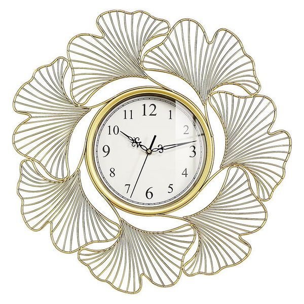 

wall clocks static high temperature paint nordic living room clock fashion creative light luxury style personalized art decoration