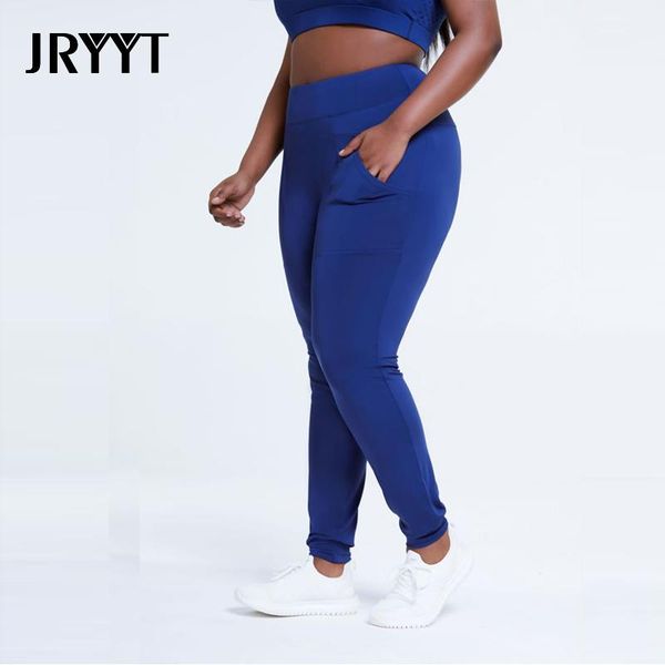 

plus size pants jryyt l-4xl push up sports workout leggings women seamless fitness yoga tights female pockets gym jogging woman