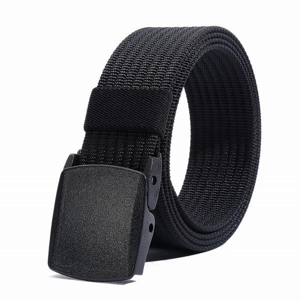 

belts summer pure nylon leisure belt outdoor travel riding men's and women's light versatile jeans, Black;brown