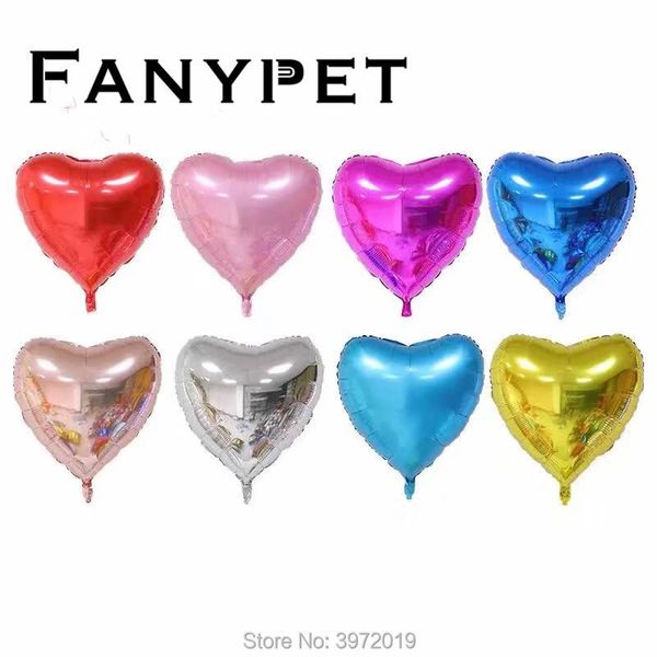 

party decoration 1pc large 32inch 75cm heart foil balloons wedding birthday decor helium inflatable globos gaint shape balaos