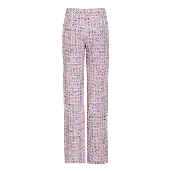 

plaid pink straight pants for women high waist casual loose wide leg trousers female fashion new clothing 2021 tide, Black;white