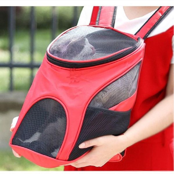 

cat carriers,crates & houses 2 size pet supplies carrying for cats bag carrier travel foldable breathable backpack