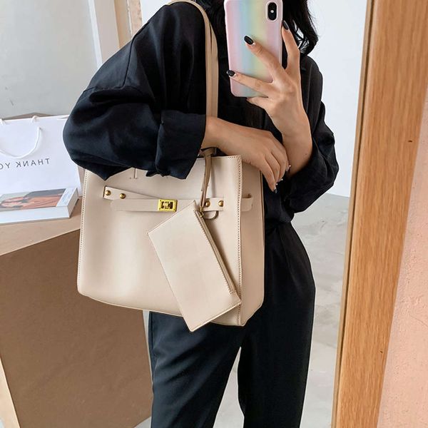 

hbp luxury designerautumn 2020 new ins versatile large capacity tote women's popular net red messenger bag