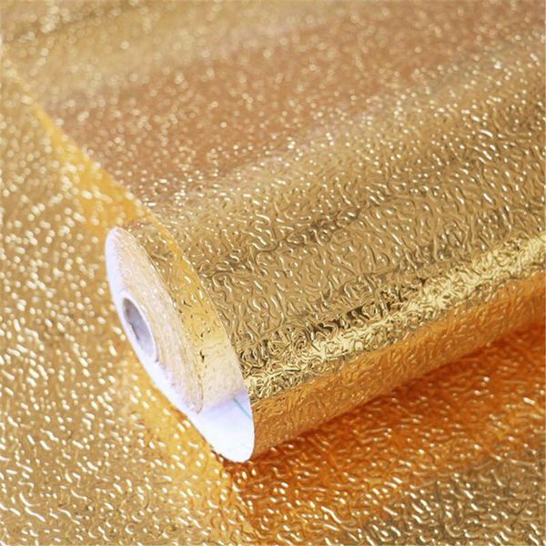 

wall stickers diy waterproof oil proof aluminum foil self adhesive sticker pegatinas de pared home decoration accessories