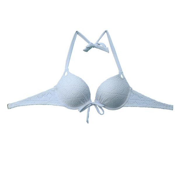 

swimwear swimming brazilian swimsuit lace bathing suits white mesh underwire bikini for women biquini top