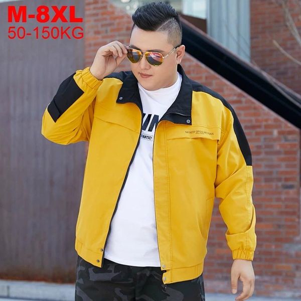 

men's jackets clothing large sizes coats mens hiphop windbreaker jacket 9xl bomber men winter autumn trend japanese streetwear, Black;brown
