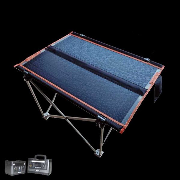 

camp furniture drink movement charging table camping