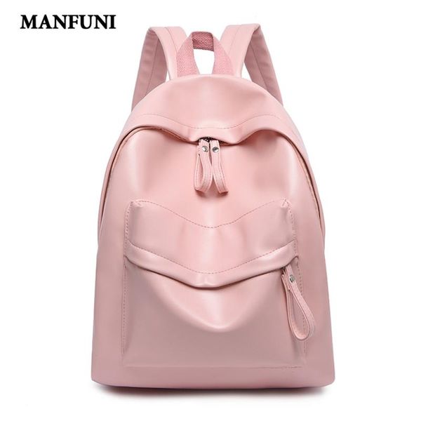 

outdoor bags pu leather soft waterproof backpack women 2021 casual travel shoulder bag large capacity campus girl school mochila feminina