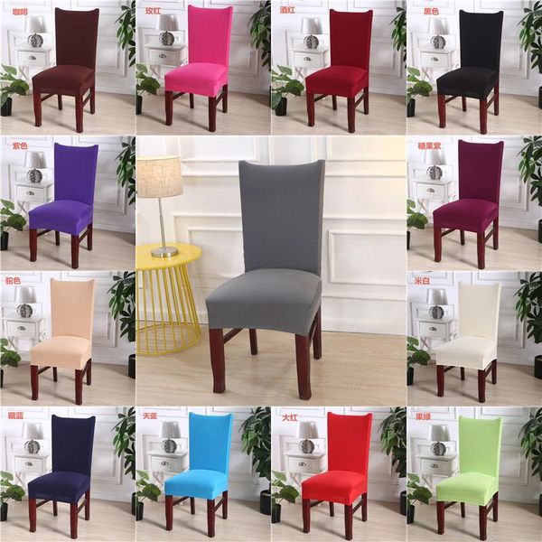 

table cloth spandex stretch flower chair cover with backrest protector slipcover seat case removable elastic dining covers living room