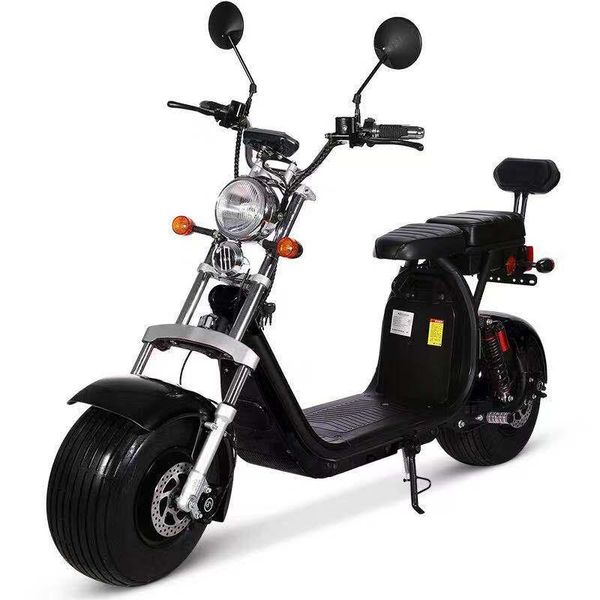 

kick scooters (eu stock)sc11+ road legal eec/coc 1500w 60v12ah/20ah/40ah removbale battery citycoco off electric motorcycle scooter