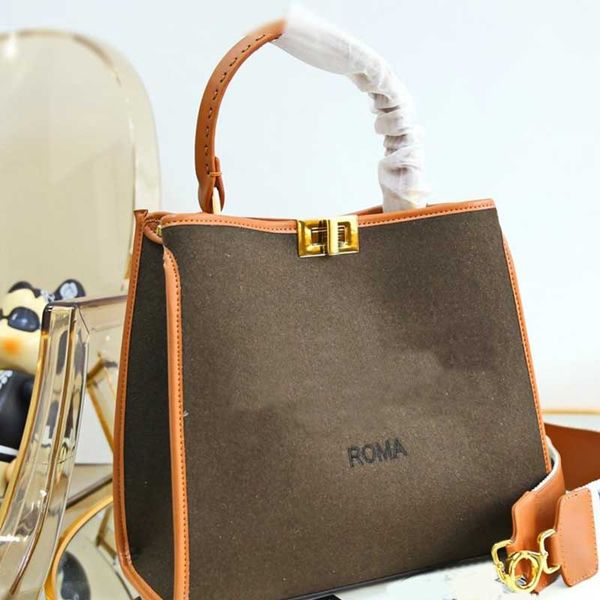 

large capacity package shopping bag tote bags fashion canvas hasp patchwork letter detachable wide shoulder strap artwork hand bags