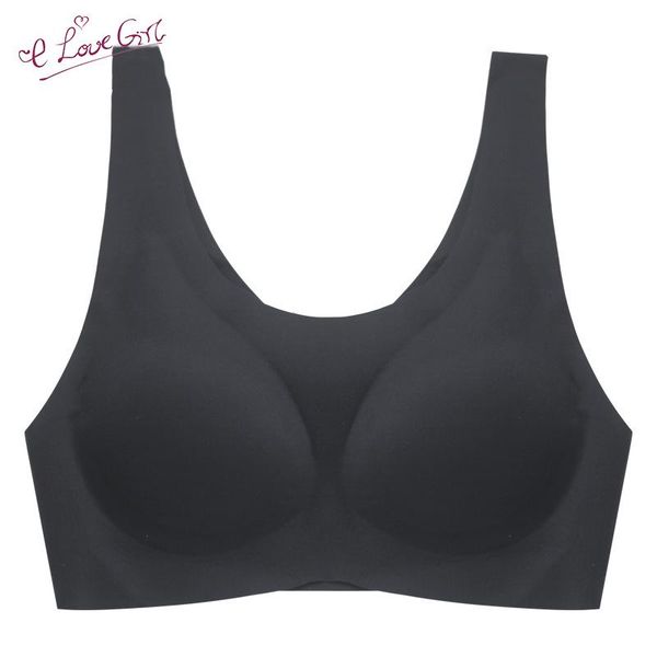 

bras e lovegirl fashion black bra s-xl size cotton full cup underwear wome solid color comfortable blue gather lingerie, Red;black