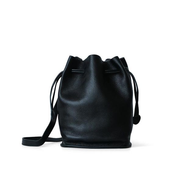 

evening bags women's 2021 cowhide leather bucket shoulder messenger