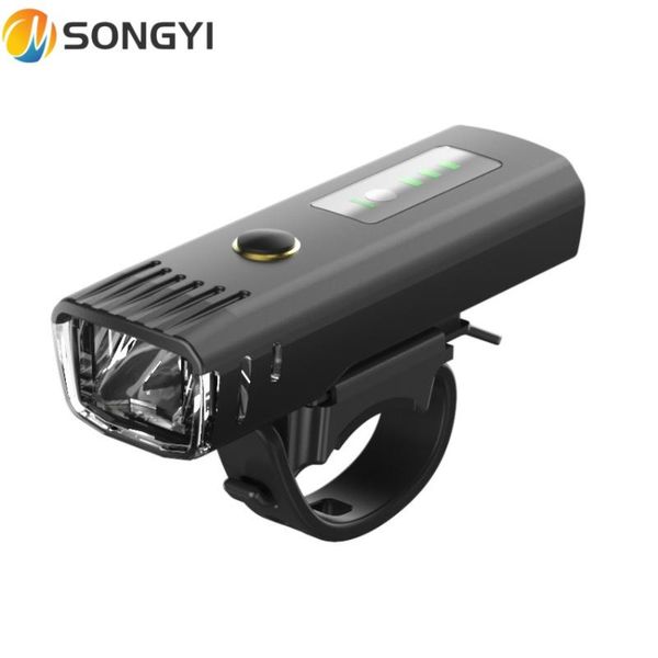 

bike lights songyi ultralight bicycle light rainproof usb charging led induction intelligent front lamp headlight y143