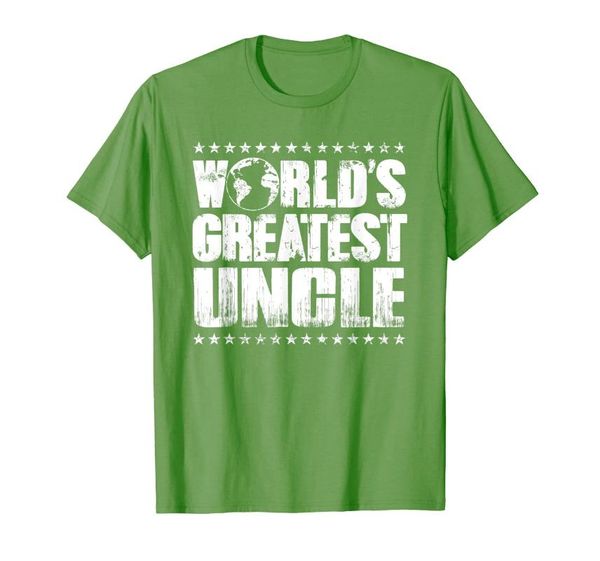 

men's t-shirts world's greatest uncle t shirt - ever award gift tee, White;black