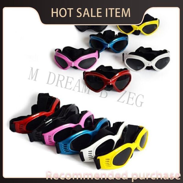 

supplies eyeglasses glasses sun-proof outdoor goggles windproof safety folding protective glasses dog dog decoration pet sunglasses serkm, White;black