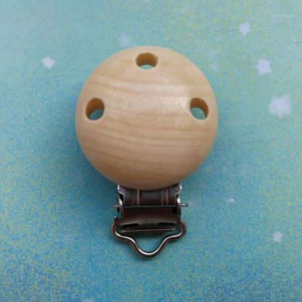 

pacifiers# 25pcs nature wood baby pacifier clips1
