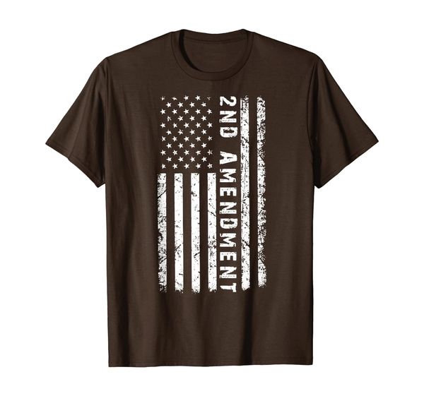 

second amendment clothing patriotic 2nd amendment t-shirt, White;black
