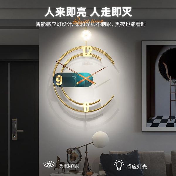 

wall clocks spanish clock living room nordic style light luxury watch modern minimalist fashion atmosphere