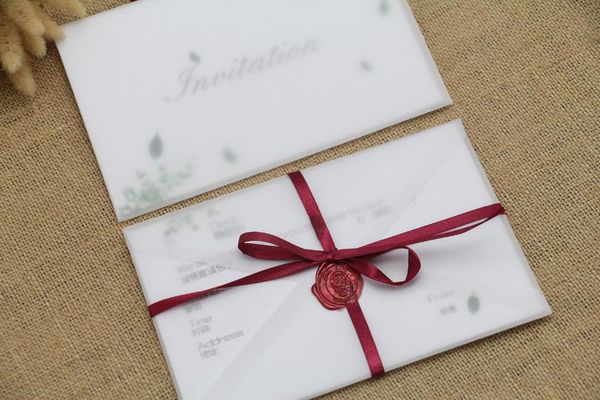 

greeting cards 30pcs translucent diy invitation card envelope letter packaging lacquered sulfuric acid paper