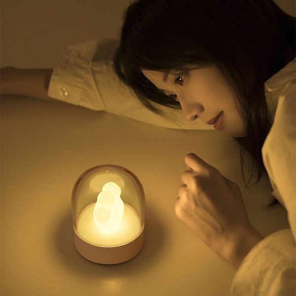 

net red cat claw night light led atmosphere light energy saving charging creative bedroom bedside decoration dynamic music light