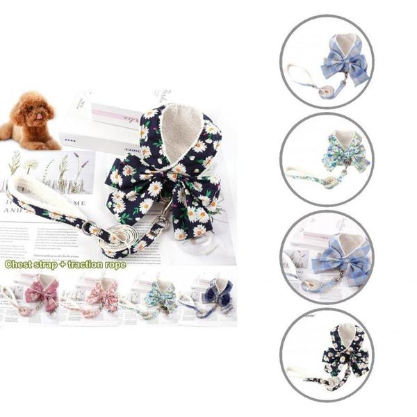 

cat collars & leads prevent rushing out firm fashion pet harness traction leash for teddy