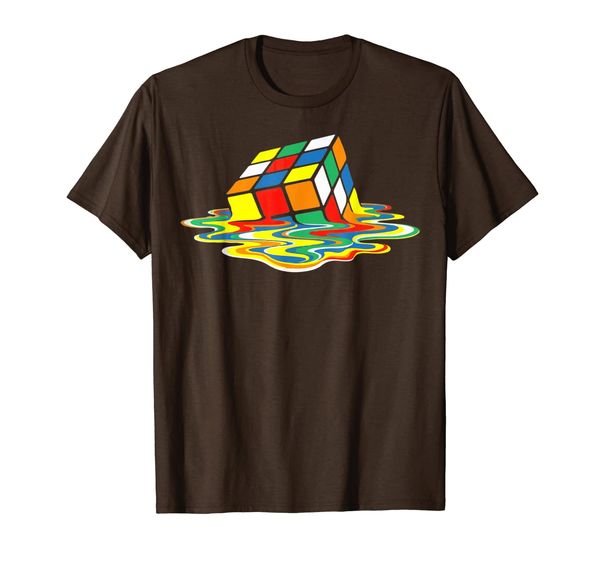 

Rubik Cube Melting Retro Vintage T-shirt puzzle lovers Gifts T-Shirt, Mainly pictures