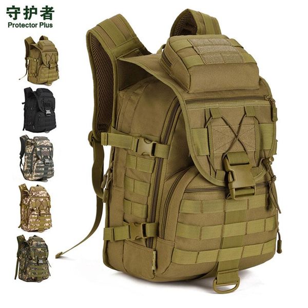 

backpack men's durable nylon military molle daypack travel waterproof lapbag knapsack student