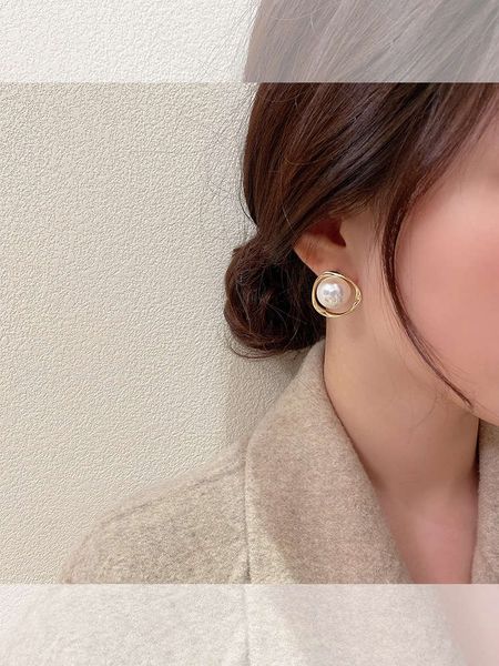 

pearl earrings fashion girl simple earrings