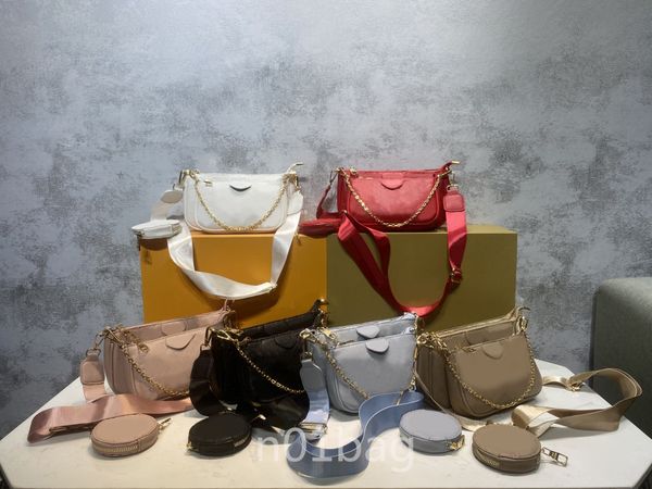 

set of favorite multi pochette bag accessories women's crossbody purse messenger handbags flowers shoulder designers leather bags quali