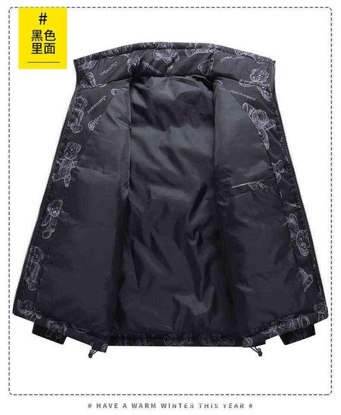 

2021 down et lovers thickened warm casual outdoor, Black