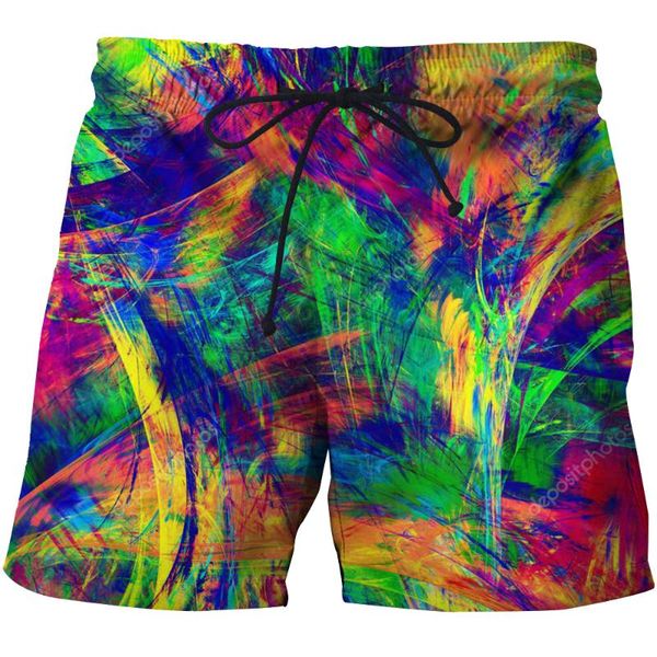 

men's shorts swim beach pants quick-drying couple suit spring ladies swimsuit can be launched boys loose seaside., White;black