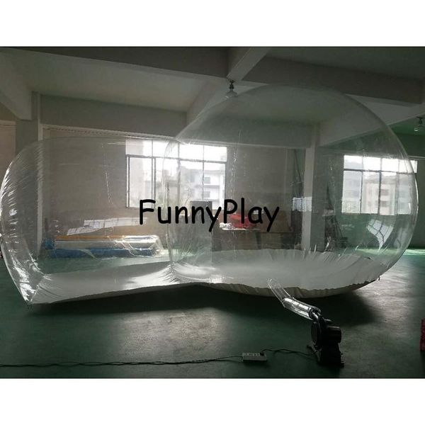 

camping backyard transparent tent,large outdoor single tunnel family inflatable bubble tents,inflatable sealed air leisure tent