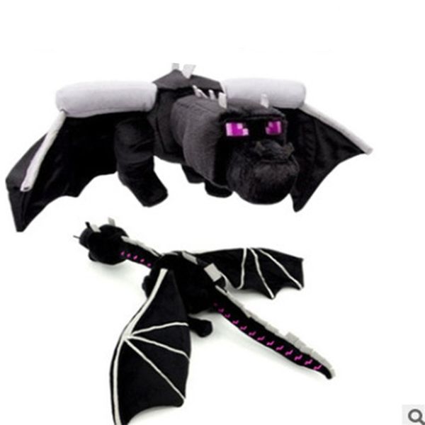 

60cm end shadow dragon plush toy cartoon doll big black dragon boy gift