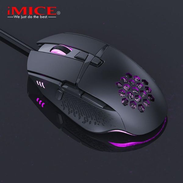 

mice wired light-emitting game macro definition programming mouse skeleton 7200dpi fire key betapc10080