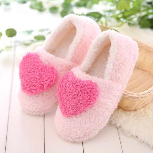 

lovely ladies home floor soft women indoor slippers outsole cotton-padded shoes female cashmere warm casual shoes, Black