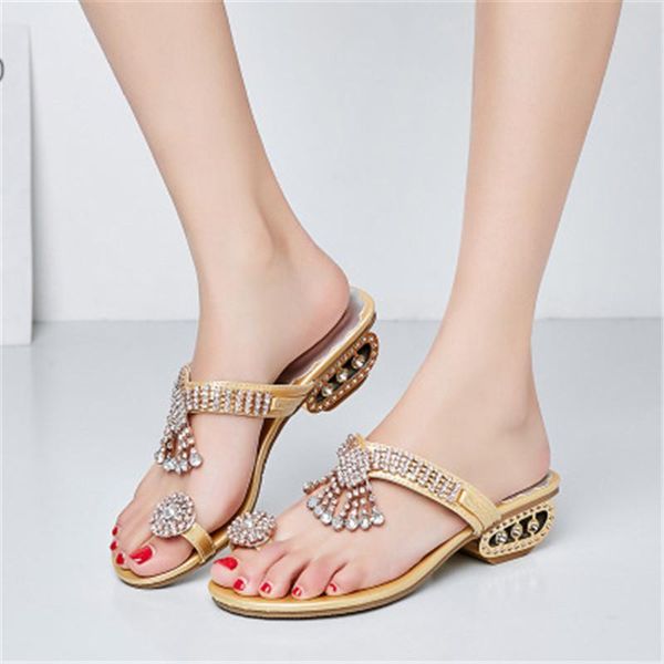 

fashion new arrival silver/gold color flower slippers summer rhinestone petal sandals for women, Black