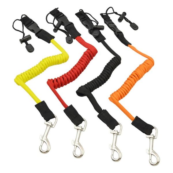 

surfboard surfing coiled lanyard cord tie rope rowing boat elastic paddle leash kayak canoe safety fishing rod kayak accessories