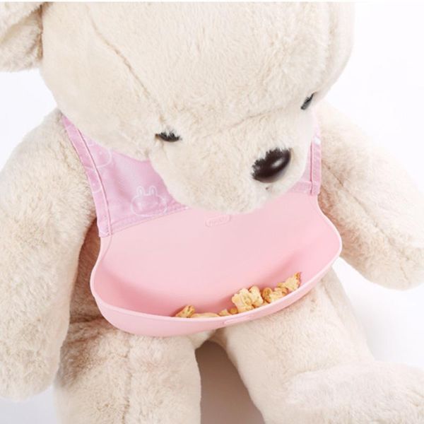 

smart home control uareliffe solid silicone bibs for kids born baby feeding tableware waterproof toddler breakfast feedings