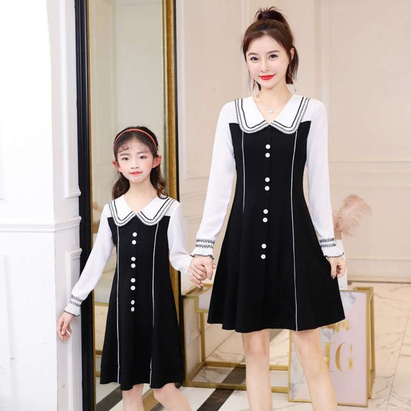 

2021 2930 spring parent new child women's xiaoxiang fashion drs taobao, Blue