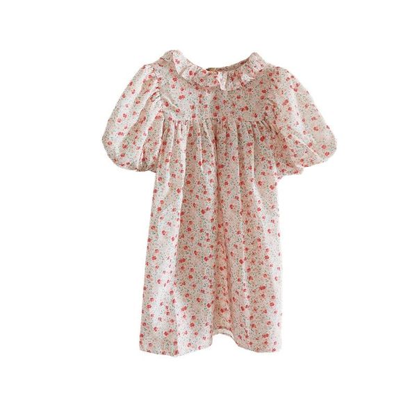 

summer new baby girls korean style floral dress, Red;yellow