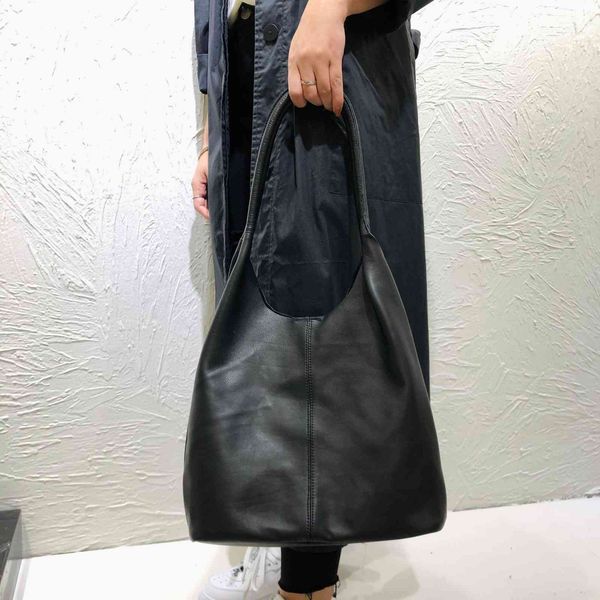 

leather head leather shoulder underarm handbag women's style black friday rvg6