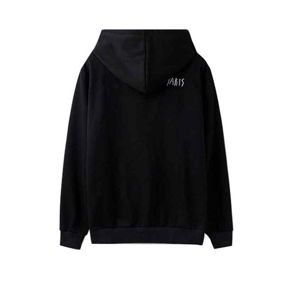 

winter casual fleece women hoodies sweatshirts long sleeve pullovers loose hooded female thick coat men winter coats, Black