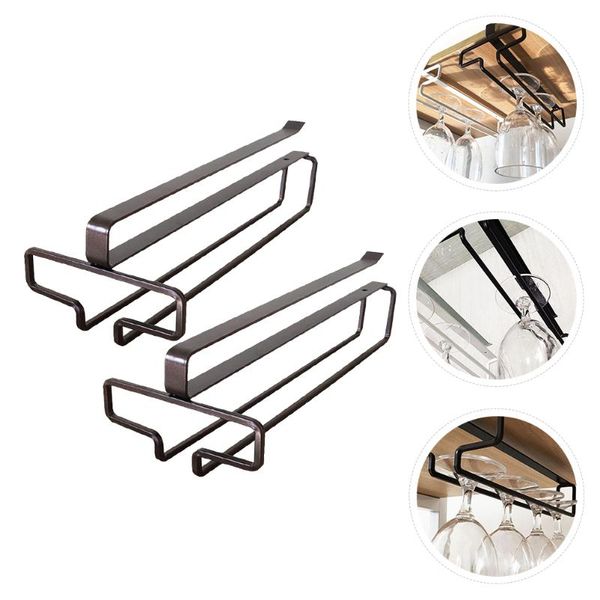 

hooks & rails 2pcs punch cups organizers simple goblets racks kitchen bar supplies